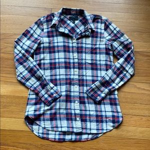 J. crew plaid flannel!